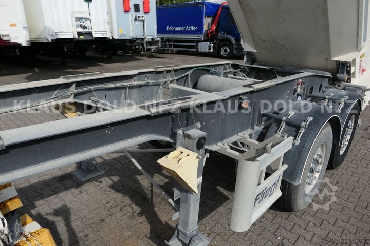 Semirimorchio ribaltabile FLIEGL SZS01 Kippmulde 25 m³ Liftachse Plane