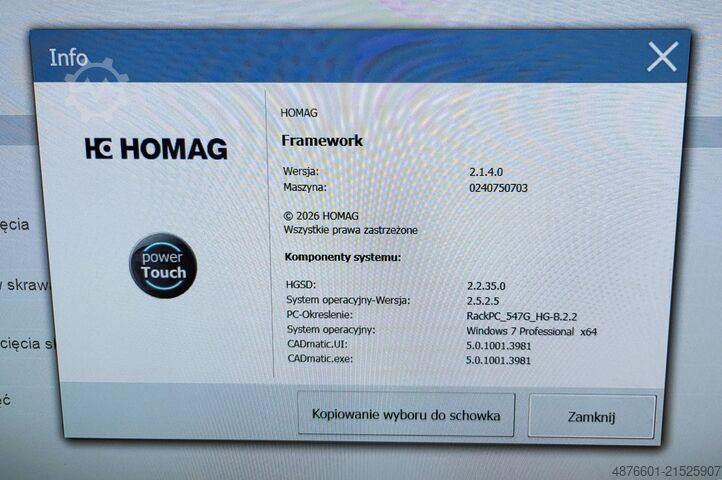 Format-saha HOMAG SAWTEQ B-400 PROFILINE