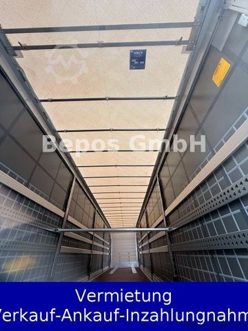 खुला सेमी-ट्रेलर तिरपाल के साथ SCHMITZ CARGOBULL SCS 24/L-13.62 Mega-Verbreiterbahr -Lift,E-Rad
