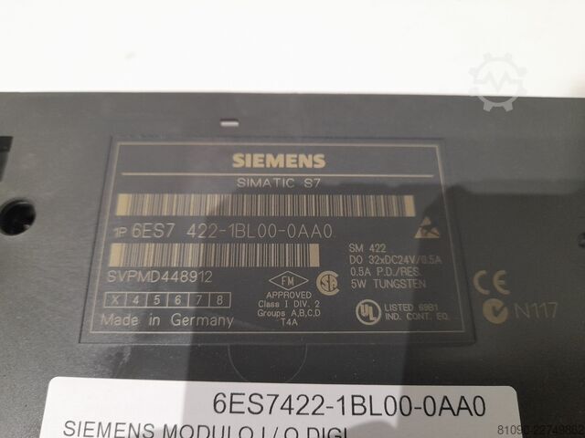 DIGITALES I/O-MODUL SIMATIC S7-400 SIEMENS SIEMENS SIMATIC 6ES7422-1BL00-0AA0