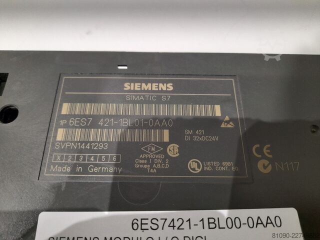 ЦИФРОВ МОДУЛ ЗА ВХОД/ИЗХОД SIMATIC S7-400 SIEMENS SIEMENS SIMATIC 6ES7422-1BL00-0AA0