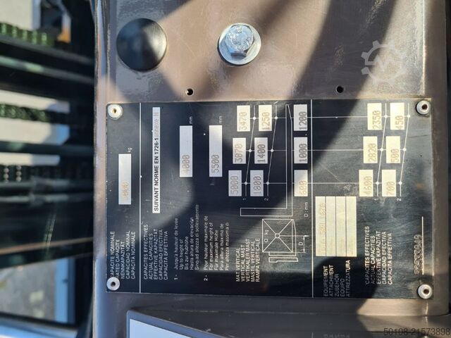 Chariot élévateur tout-terrain Manitou M50.4 -EuroIII3- 3F550 4x4