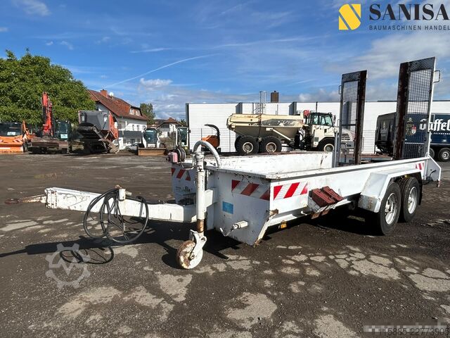 Low loader trailer Obermaier T105 Tieflader/Rampen