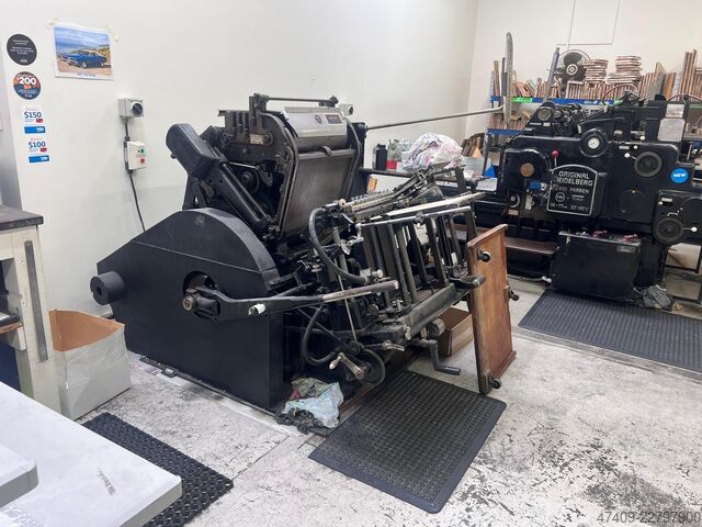 Boktryckpress Heidelberg SBB