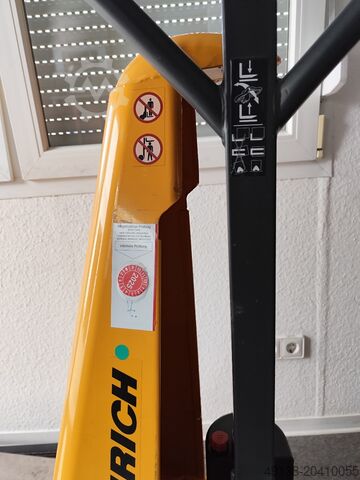 Saxlyfttruck Manuell, med explosionsskydd Jungheinrich AMX 10 - Ex II GD