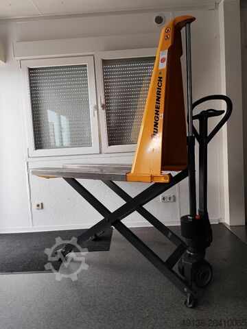 Truk pengangkat gunting Manuel, dengan perlindungan ledakan Jungheinrich AMX 10 - Ex II GD