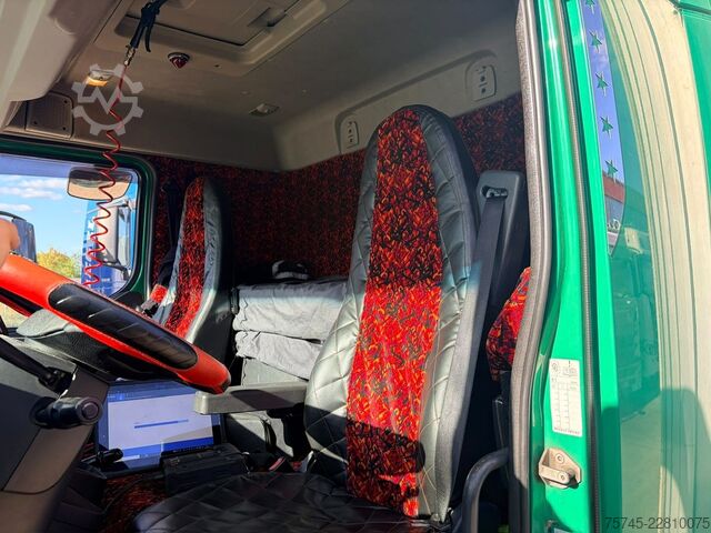 Truk bak datar dengan terpal RENAULT MIDLUM 290 DXI / SCHLAFKABINE / EURO 5