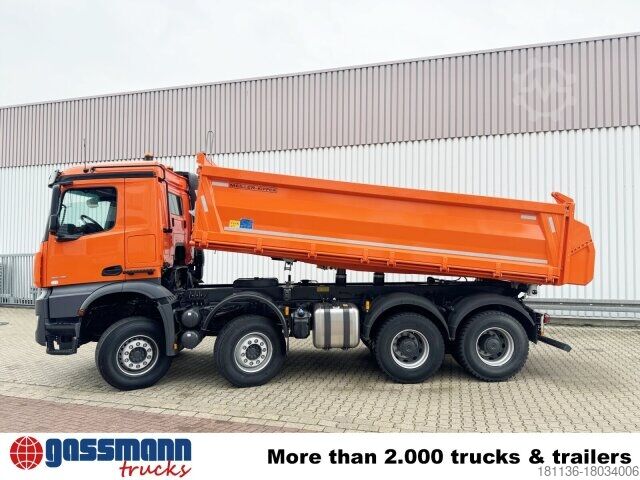 Sklápač Mercedes-Benz Arocs 3248 K 8x4, Navi, Multimedia Cockpit