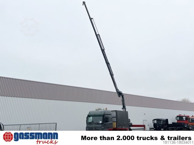 Flatbed truck Mercedes-Benz Actros 3346 AK 6x6, 134t Anhängelast WSK,