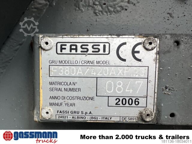 Camion cu platformă Mercedes-Benz Actros 3346 AK 6x6, 134t Anhängelast WSK,