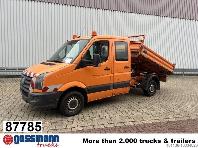 Wywrotka dostawcza Volkswagen Crafter 2.5 TDI 4x2 Doka, Meiller Kipper