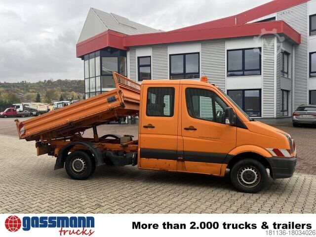 Transporter mit Kipper Volkswagen Crafter 2.5 TDI 4x2 Doka, Meiller Kipper