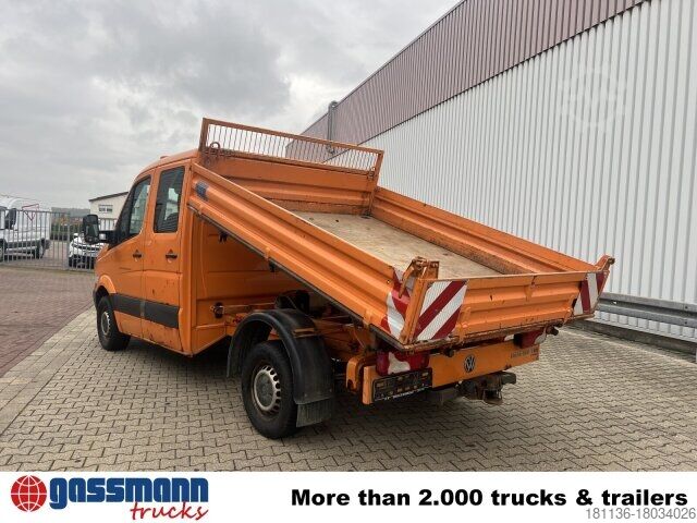 Transporter mit Kipper Volkswagen Crafter 2.5 TDI 4x2 Doka, Meiller Kipper
