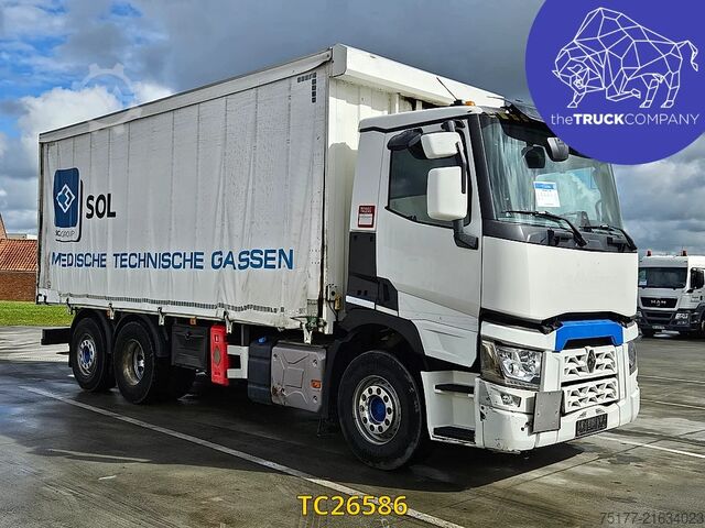 Sliding tarpaulin Renault T 380