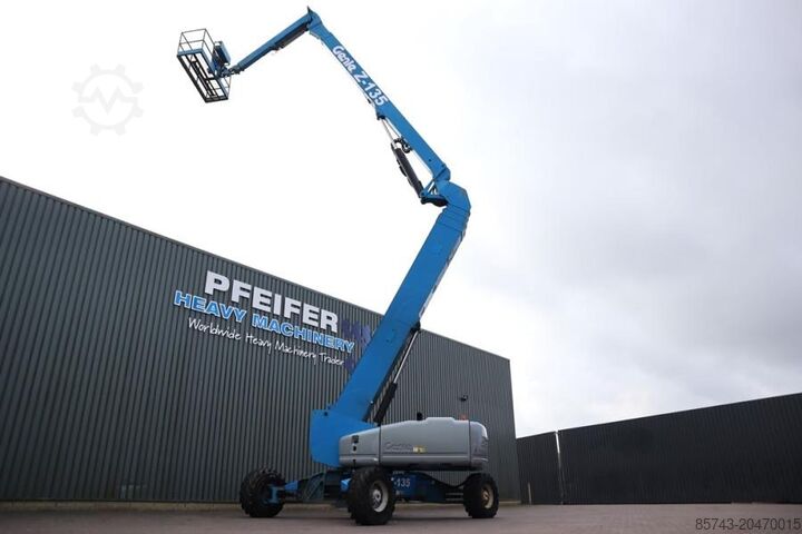 Articulated boom lift Genie Z135/70 Diesel, 4x4x4 Drive, 43m Lifting Height, 2