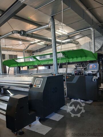 Textile printing machine Durst Aleph textile La Forte 340 including a dryer
