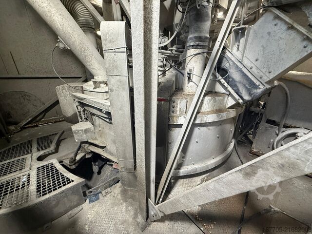 Stationary concrete mixing plant EUROMECC Euro5 MAX Wet