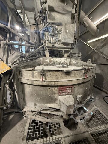 Stationary concrete mixing plant EUROMECC Euro5 MAX Wet