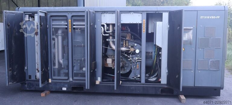 Compresor de tornillo ZT315VSDFF Atlas Copco ZT315VSDFF