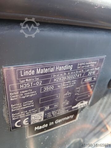 Stivuitor Linde H35T-02