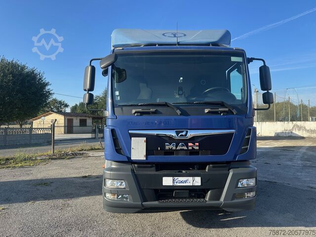 Camion-caisse MAN TGM 16.250 EURO 6 FURGON 16T LOCALIZADOR