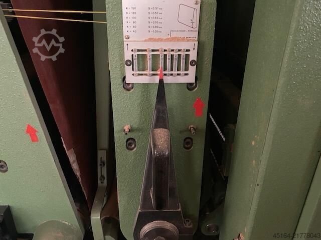 Lijadora de banda ancha / Máquina de velocidad constante Kündig Enorm Duplex 1350