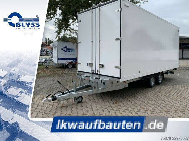 مقطورة صندوقية BLYSS Kofferanhänger Ladebordwand 580x230x240 3500kg