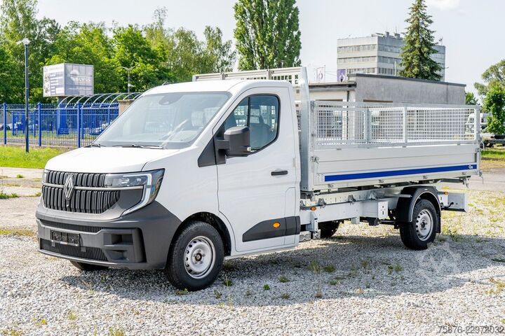 Kombi s prekucnikom RENAULT Master Kipper + Laubgitter