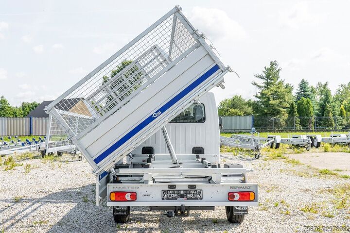 Kombi s prekucnikom RENAULT Master Kipper + Laubgitter