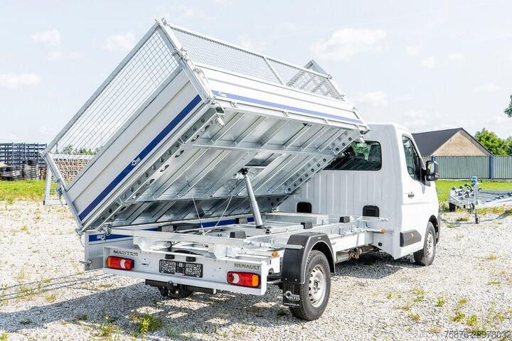 Kombi s prekucnikom RENAULT Master Kipper + Laubgitter