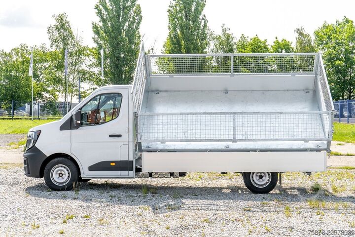 Kombi s prekucnikom RENAULT Master Kipper + Laubgitter