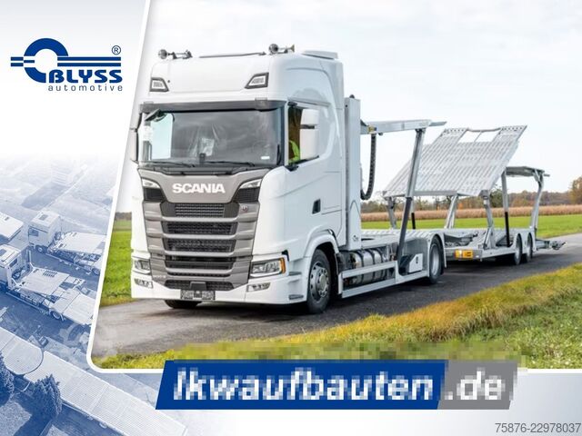 Biltransportlastbil SCANIA S500 B4x2LB Autotransporter für 6 PKW'S