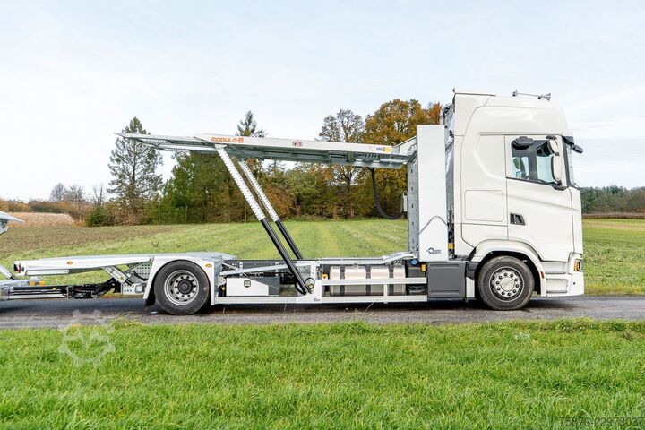 Biltransportlastbil SCANIA S500 B4x2LB Autotransporter für 6 PKW'S