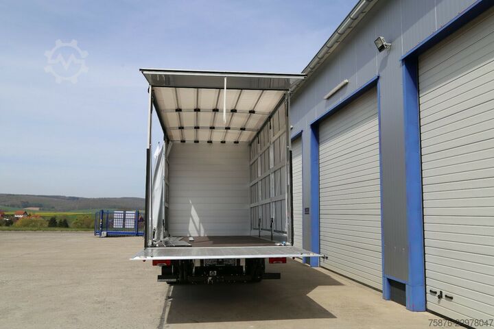 Aizkaru sānu furgons IVECO Daily 70C21A8/P Planenaufbau 550x248x280 cm LBW