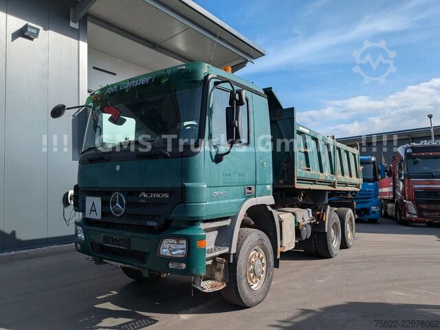 Camión volquete MERCEDES-BENZ Actros 3348 / 6X6 ALLRAD/Full Steel/ EPS 3 Pedal