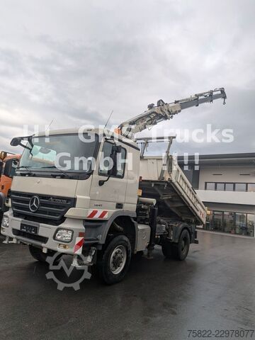  MERCEDES-BENZ Actros 1841 / 4X4 ALLRAD / 16m Atlas Kran