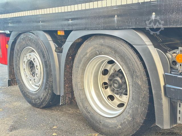 Samochód ciężarowy z plandeką typu platforma MERCEDES-BENZ Actros 2553 6x2 Plane ACC PPC Big Sapce Lenk Ret