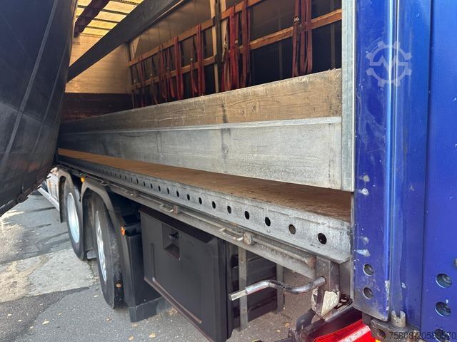 Samochód ciężarowy z plandeką typu platforma MERCEDES-BENZ Actros 2553 6x2 Plane ACC PPC Big Sapce Lenk Ret