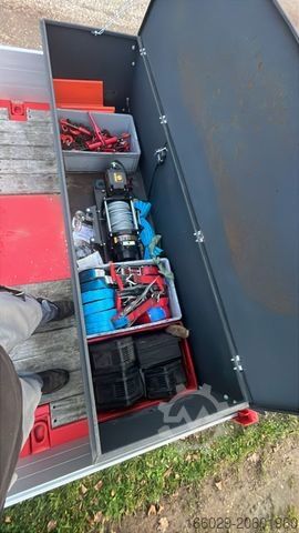 Ημιρυμουλκούμενο χαμηλής φόρτωσης KÄSSBOHRER KSLA RJ Mega Jumbo Tieflader tele Wie Neu