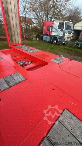 Ημιρυμουλκούμενο χαμηλής φόρτωσης KÄSSBOHRER KSLA RJ Mega Jumbo Tieflader tele Wie Neu