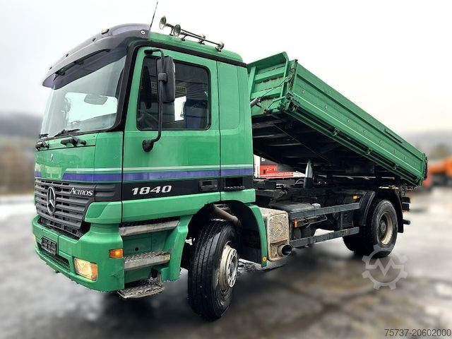 Üç taraflı damperli kamyon MERCEDES-BENZ ACTROS 1840 K