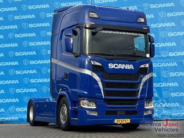 Tracteur routier standard Scania S 500 A4x2NB RETARDER 8T FULL AIR DIFF-L P-AIRCO S