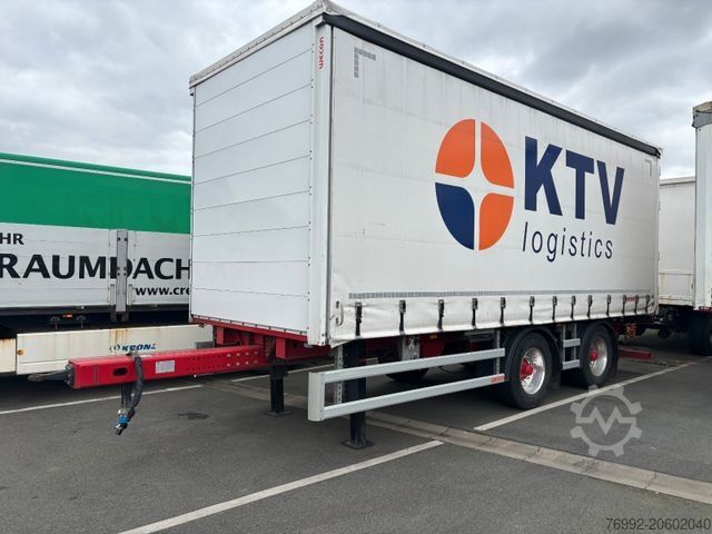 Otvorený príves s plachtou WECON Tandem Anhänger Plane APZ 218