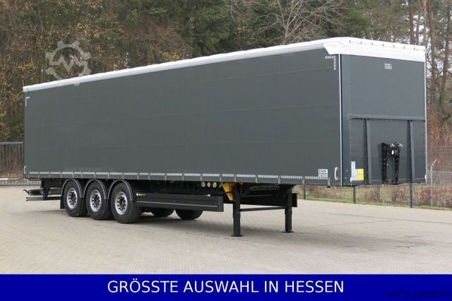 Semi-reboque aberto com lona BERGER 4,9 Leergewicht Achslift Code XL+Getränke ¤469mt