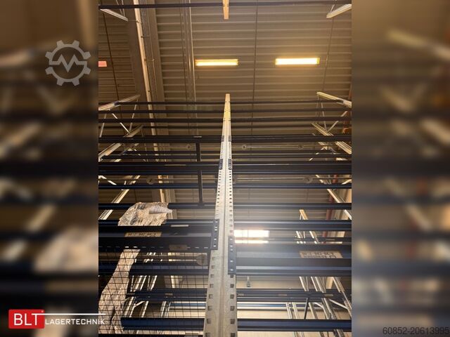 Schwerlastregal SSI Schäfer PR600 – 101 lfm | Höhe 9,85m Boden + 4 Ebenen | Fachlast bis 3500 kg