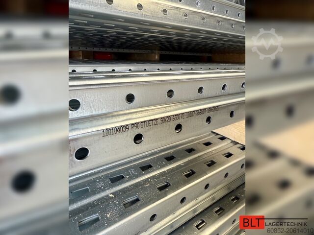 Надміцна полиця ca. 50,30 lfm. Dexion P90 Palettenregale H:6,5m Fachlast: 3000kg Schwerlastregale