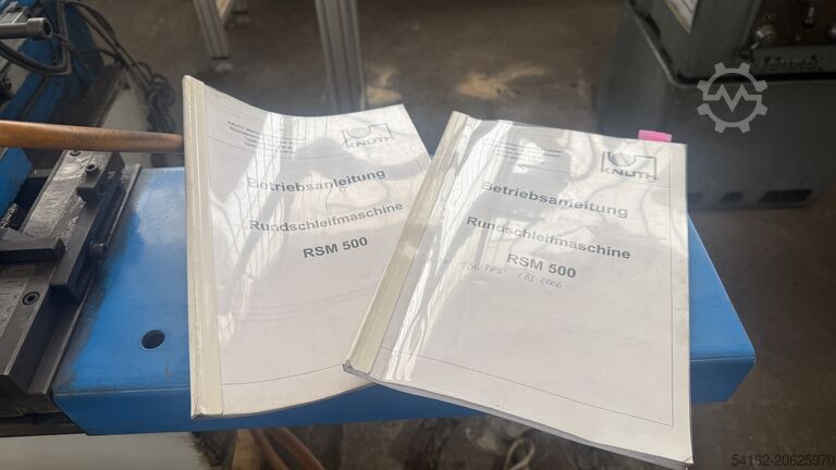 Silindirik taşlama makinesi Knuth RSM 500