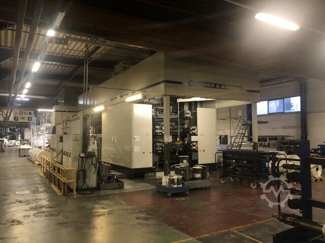 آلة طباعة فليكسو CI Fischer & Krecke 34 DF/8 CNC