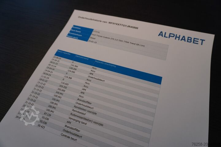 Φορτηγό κουτί Ford Transit Custom 2.0 TDCI EURO 6 - Airco - Cruise...