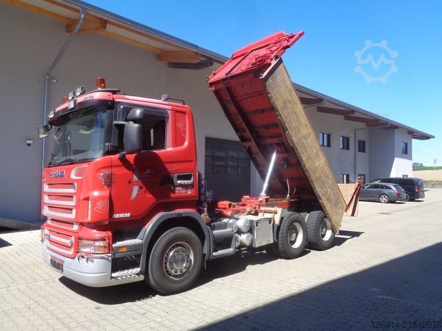 Billenő teherautó SCANIA R580 6x4 BB Bordmatik WE-System Retarder AHK